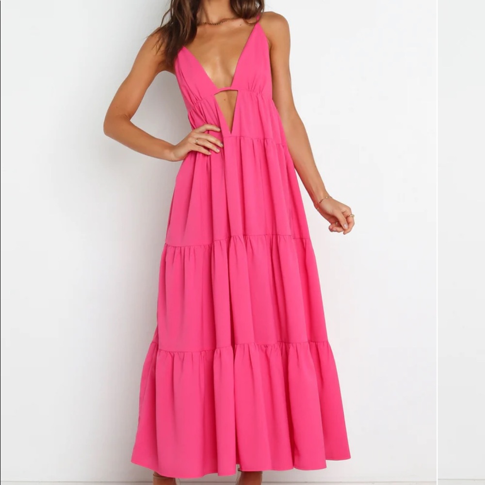 Brand new, with tags, indigo dress